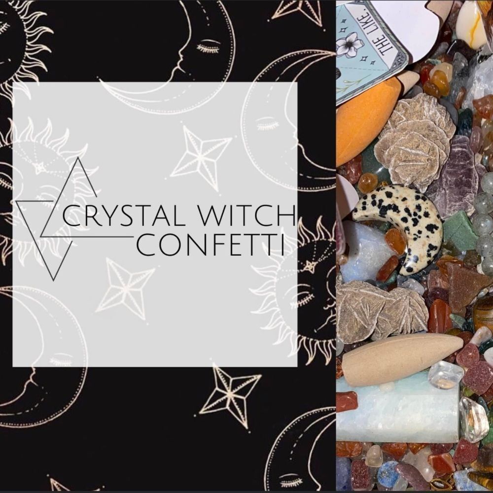 𝅺CRYSTAL Witch Confetti 1/3 Cup